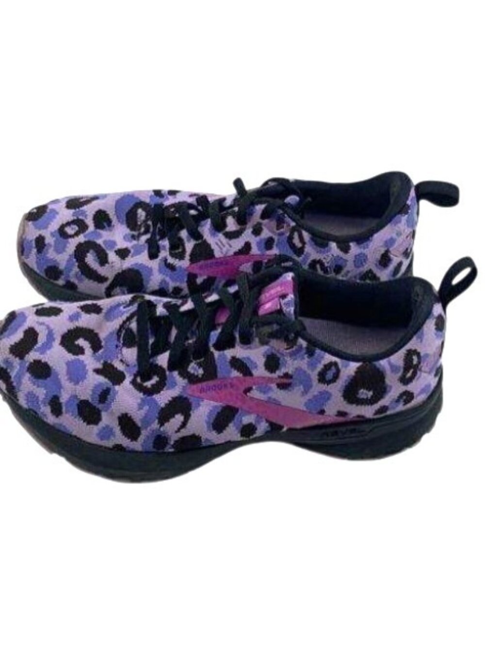 Brooks Women's Revel 5 "Run Wild" Electric Animal Sneakers Size 8